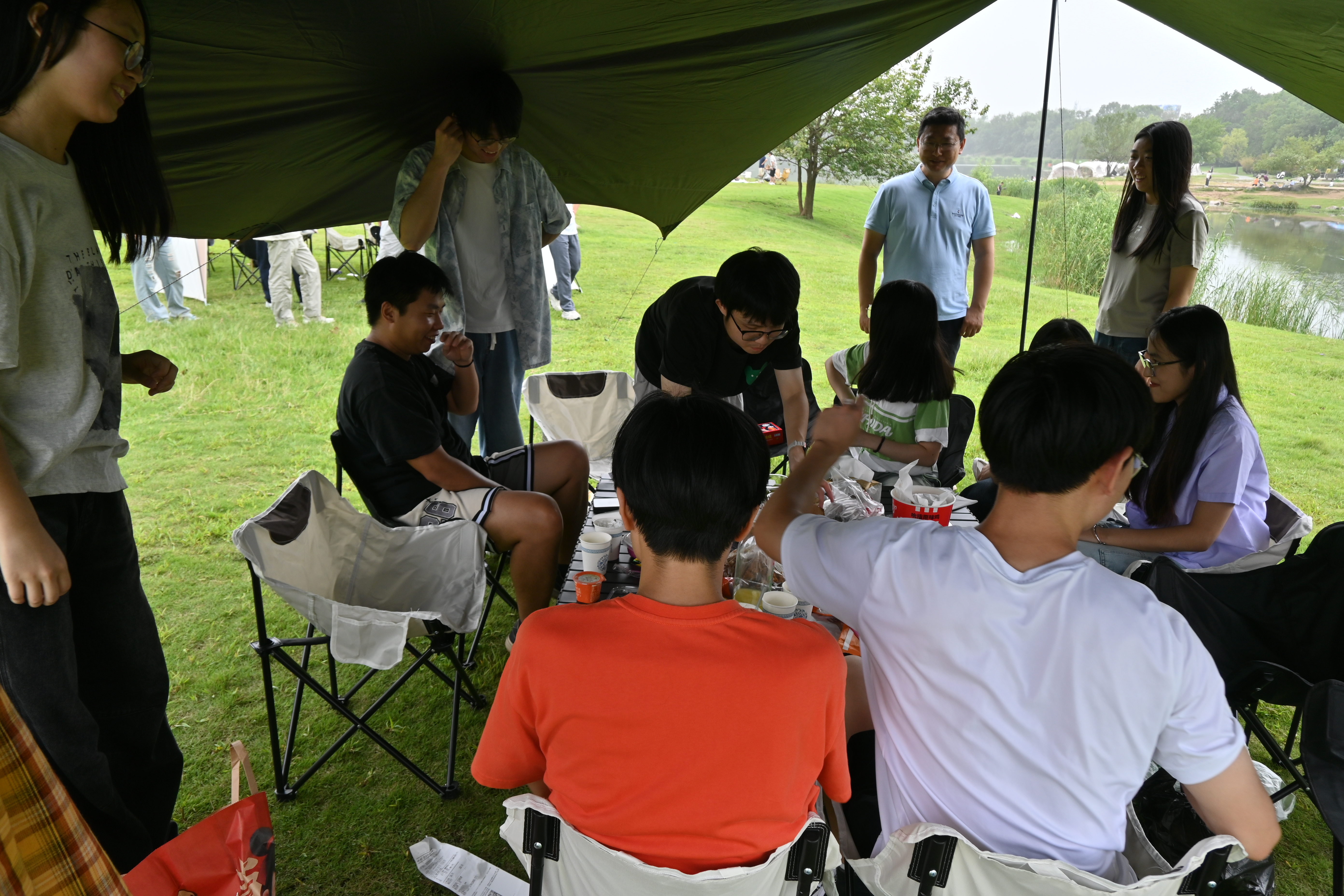 Lab team dinner, winter 2023