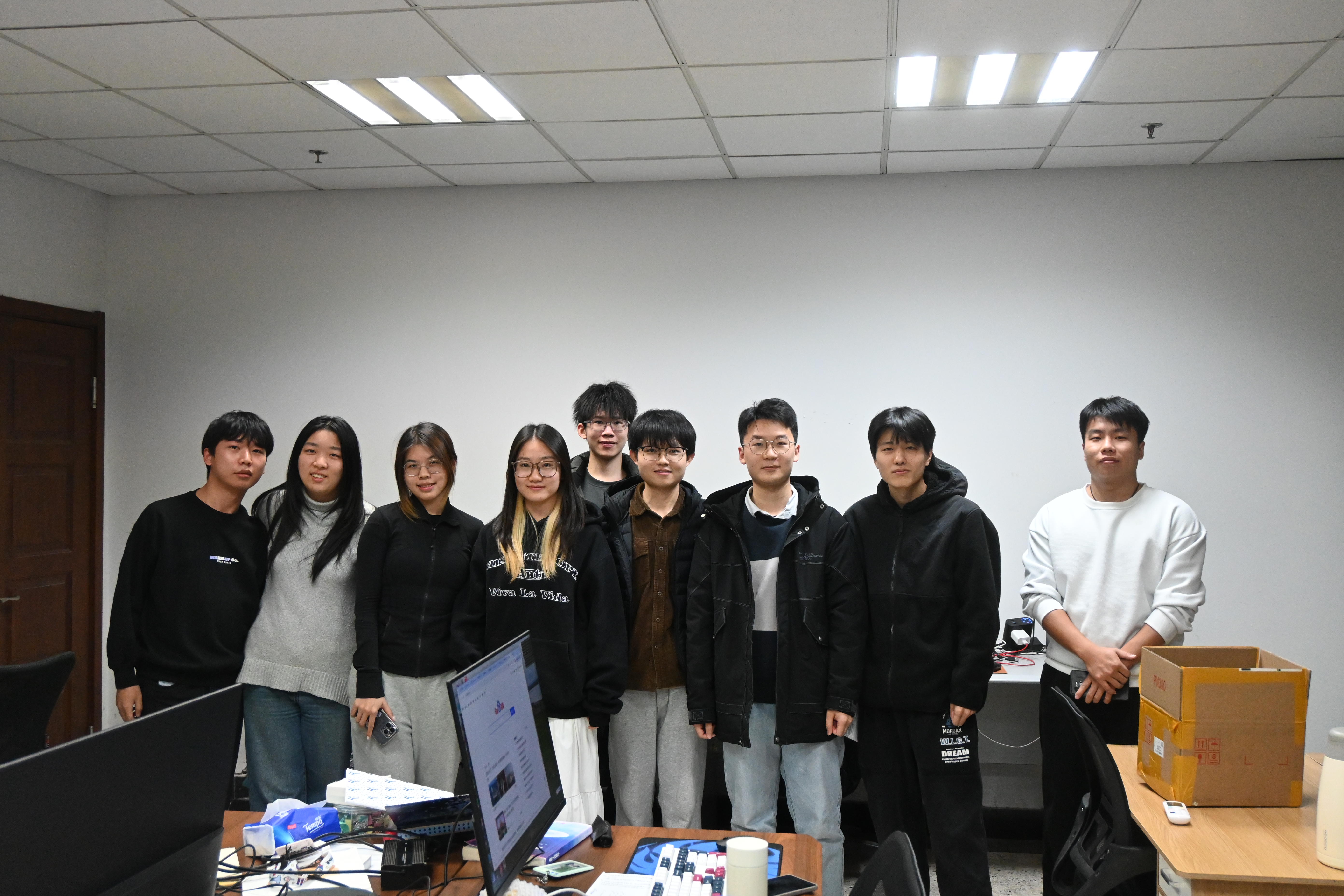 Lab gathering, spring 2024