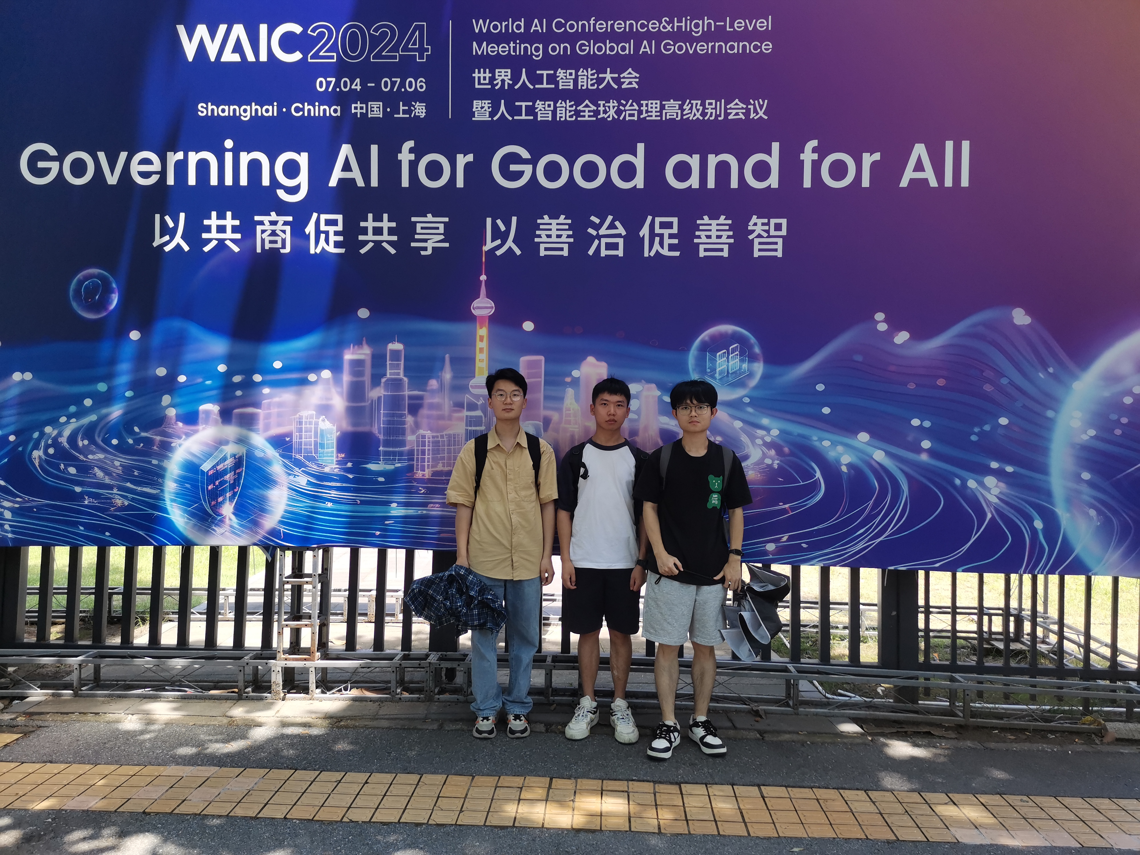 Group photo at conference